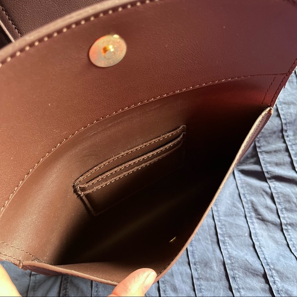 Sole Society Large Brown Tote Bag - Picture 11 of 12